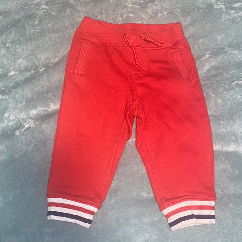 Janie and Jack Red Sweatpant